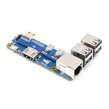 waveshare Pi Zero to Raspberry Pi 3 Model B/B+ Adapter, Onboard 4-CH USB... - $41.99