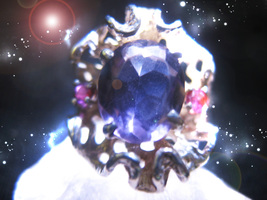 HAUNTED RING SALEM WITCHES THE POWERS OF FIRE AND ICE NEW ENGLAND MAGICK image 2