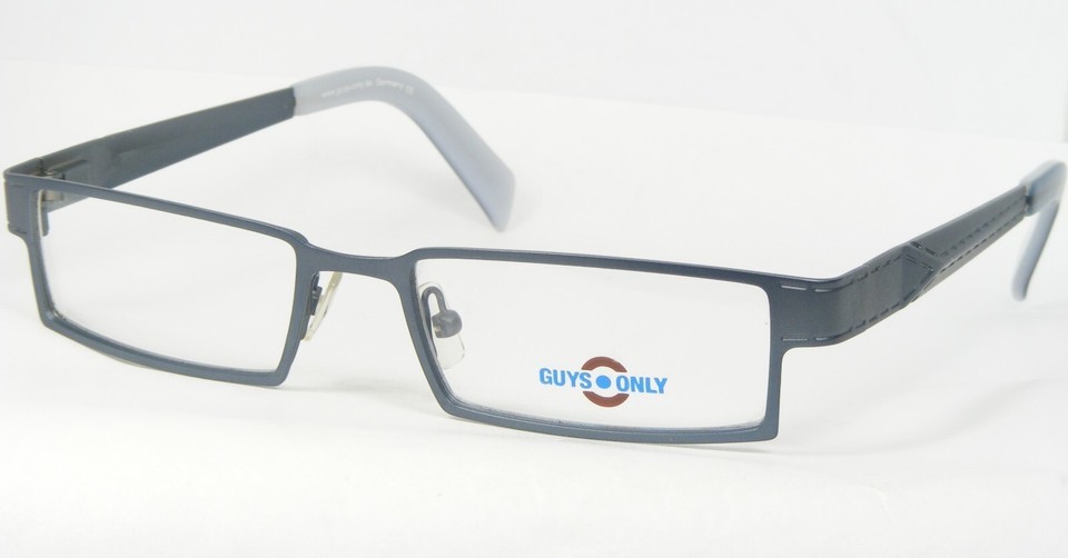 GUYS ONLY 3096 700 BLUE TEAL UNIQUE EYEGLASSES GLASSES 51-17-135mm Germany - $66.73