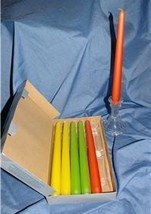 Partylite Citrus Metallic Tapers 10&quot; Party Lite - $25.00