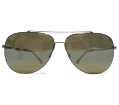 Maui Jim Sunglasses MJ789-16M CINDER CONE Brown Round Frames with Green Lenses - £112.54 GBP