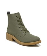 Life Stride Womens 9 M Olive Green Canvas Lace Up Ankle Oxford Boots NIB... - $727.53 MXN