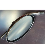 Highway Hawk 97-782 Motorcycle Handlebar Polished Chrome Oval Mirror Lef... - $271.78 MXN