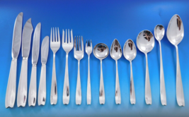 Cordis by Tiffany and Co Sterling Silver Flatware Set 8 Service 124 pcs Modern - €15.835,20 EUR