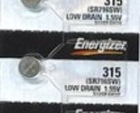 5 315 Energizer Watch Batteries SR716SW Battery New - £10.20 GBP
