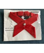 NWT French Toast RED Girls Criss-Cross UNIFORM TIE Adjustable Pearl Snap... - $8.90