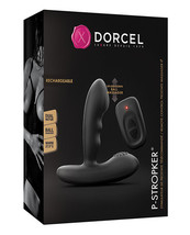 &#39;dorcel P-stroker Moving Bead Prostate Massager - Black - £61.54 GBP