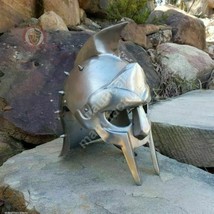 Medieval Maximus Decimus Meridius Gladiator Armor Helmet - £59.55 GBP