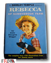 Rare Hcdj Rebecca Of Sunnybrook Farm By Kate Douglas Wiggin *Shirley Temple Edi - £31.13 GBP
