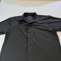 Tru-Spec RN#147495 Men's Black Snap Button Collar Shirt Short Sleeve Size Medium image 7