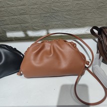 New High Quality Luxruy Brand Fashion Folded Cloud Bag Soft Leather Crossbody On - £67.88 GBP