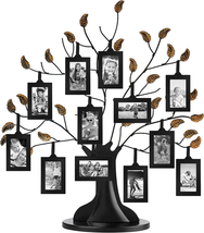 Americanflat Bronze Family Tree Picture Frame - Includes 12 Hanging Pict... - £58.75 GBP