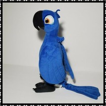 Khols Cares Plush Parrot Blue Bird 13 Inch Kids Gift Toy Christmas - $16.65