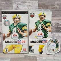 Madden NFL 09 Sony PSP CIB Complete with Manual Tested  - £7.72 GBP