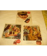 1950&#39;s VTG Coke Coca Cola Soda Magazine Ad Lot of 3 - €11,07 EUR