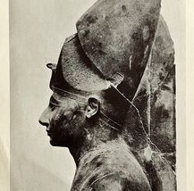 1942 Egypt Thutmose III Statue Historical Print Antique Ephemera 8x5 - $14.01 CAD