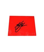 AUTOGRAPHED Kyle Larson 2013 Ganassi Racing ROOKIE SEASON Red 3X3 Inch R... - £88.61 GBP
