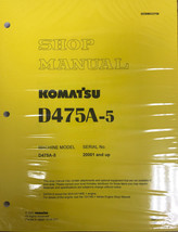 Komatsu D475A-5 Service Repair Workshop Printed Manual - $80.00