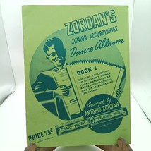 Zordan&#39;s Junior Accordionist Sheet Music Dance Album Book 1 1933 - $18.39