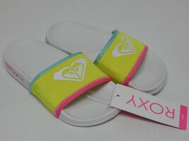 Roxy Slippy Neo Sz US 11 M (Y) EU 28 Little Kids Girls Slide Sandals ARG... - $12.71 CAD