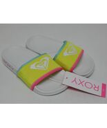 Roxy Slippy Neo Sz US 11 M (Y) EU 28 Little Kids Girls Slide Sandals ARG... - $12.71 CAD