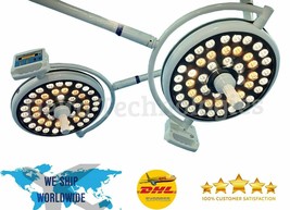 Examination &amp; Surgical lights Double Dome OT Room Light Nos.of Led&#39;s 48+48 lamp  - £1,722.45 GBP