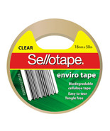 Sellotape Enviro Tape (Clear) - 18mmx50m - £20.25 GBP