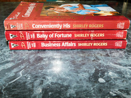 Silhouette Desire Shirley Rogers lot of 3 Contemporary Romance Paperbacks - £2.81 GBP