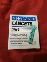 Vitalcare Lancets 28G 100 Count - $15.99