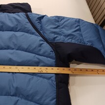 Columbia XL5187 Women’s Blue Full-Zip Button Up Puffer Jacket Pockets Size M image 7