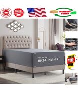 Empyrean Luxury King Fitted Sheet - Extra Deep Pocket Charcoal Grey, 24&quot;... - $646.02 MXN