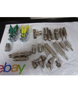 Lot of 25 Variety of Metal Stereo Jack Connectors &amp; Cable Connectors - £14.23 GBP