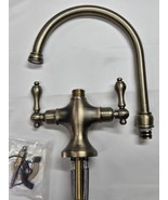 Signature Hardware 482588 Isabel 2-Handle Single Hole Bar Faucet - Aged ... - $315.80 CAD