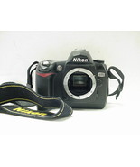 Nikon D70  6.1MP Digital SLR Camera Black Body Only, w/battery &amp; Power S... - £82.64 GBP