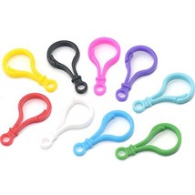 Fujiuan 30 pcs Plastic Lobster Clasps Clip Snap Hook for Jewelry Finding... - £3.56 GBP