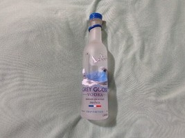 1 Empty 50 Ml Grey Goose Vodka Glass Mini Bottle With Cap - $5.40