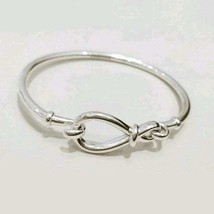 2020 Mother's Day Release 925 Sterling Silver Infinity Knot Bangle Bracelet - £22.93 GBP - £26.12 GBP