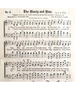 1883 Gospel Hymn The Ninety And Nine Sheet Music Victorian Religious ADB... - $28.07 CAD