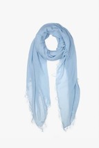 Chan Luu Cashmere And Silk Scarf In Cashmere Blu 62&quot; X 58&quot; Nwt - £128.54 GBP