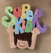 Handmade Super Kid Plaster Plaque - $12.00