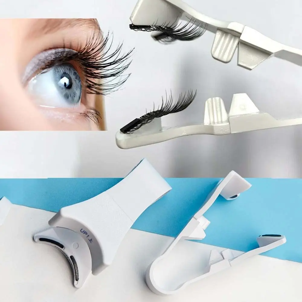 Professional Magnetic Eyelashes Extension Applicator Stainless Steel False Eyela - £19.05 GBP