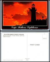 NORTH CAROLINA Postcard - Cape Hatteras Lighthouse at Sunrise Q58 - $3.95