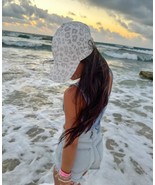 C.C Leopard Pattern Baseball Cap - White - $14.00