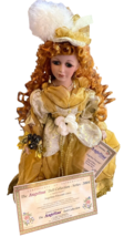 Angelina Doll Collection 2004 Special Edition Series Porcelain Doll 17" Red Hair image 3