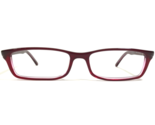 Ray-Ban Eyeglasses Frames RB5065 2154 Red Rectangular Full Rim 50-15-135 - £55.28 GBP