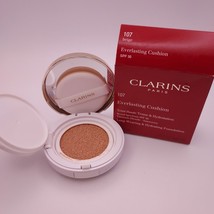 Clarins Everlasting Cushion SPF50 Long Wearing Hydrating Foundation 107 BEIGE - £11.13 GBP