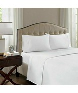 Set of 2 Madison Park 1500 Thread Count Cotton Blend Pillowcases, King, ... - $30.93