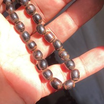 100 year Antique 99 Prayer Beads Yemen Natural Black Coral necklace يسر ... - £371.47 GBP