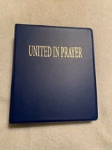 UNITED IN PRAYER  A Book of Prayers Episcopal Diocese of Virginia 2nd Ed. 2000 - £7.81 GBP