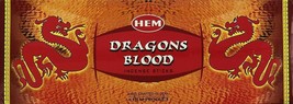 Hem Dragons Blood Incense Sticks Natural Rolled Fragrance Agarbatti 120 ... - £14.65 GBP